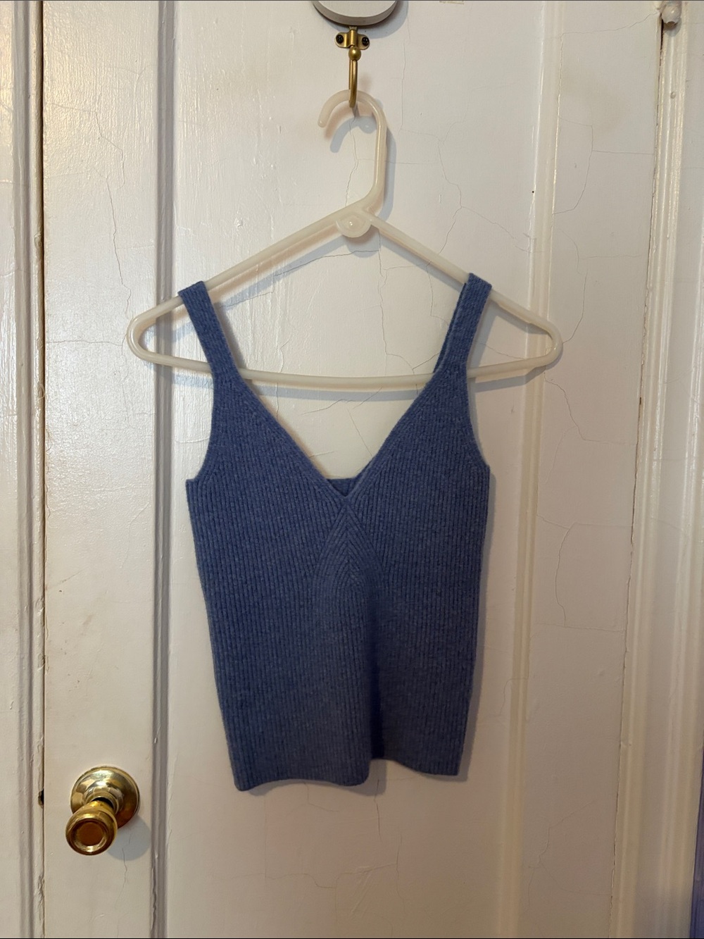 Jcrew Cashmere Ribbed Tank